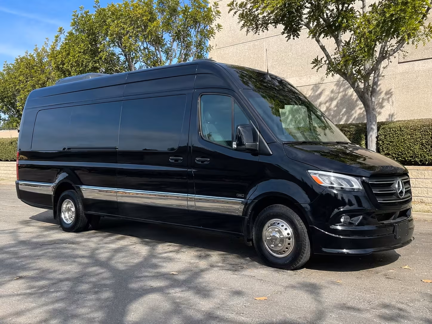 sprinter van with driver