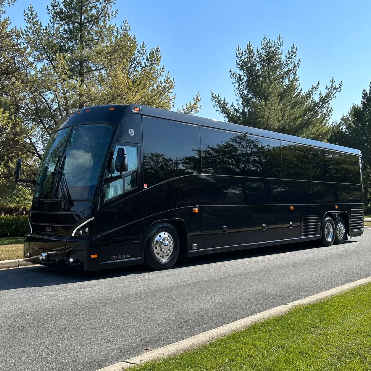 trenton bus rentals for military ceremonies and events