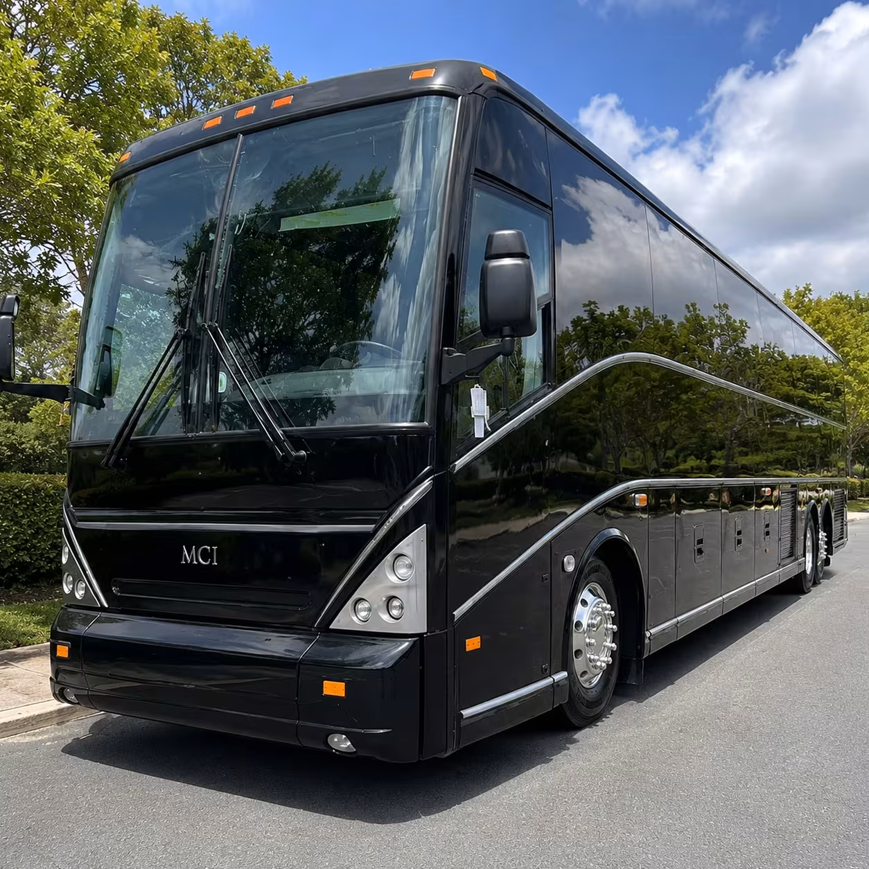 trenton charter bus rentals for sports teams and fan groups