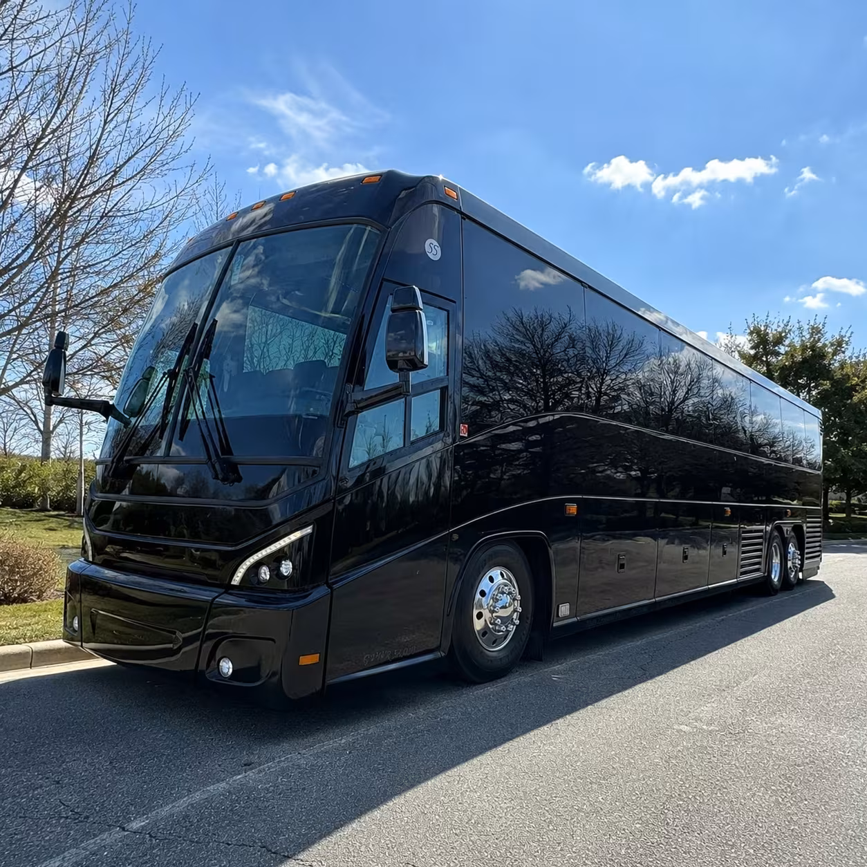 trenton mercer airport charter bus rentals for government delegations