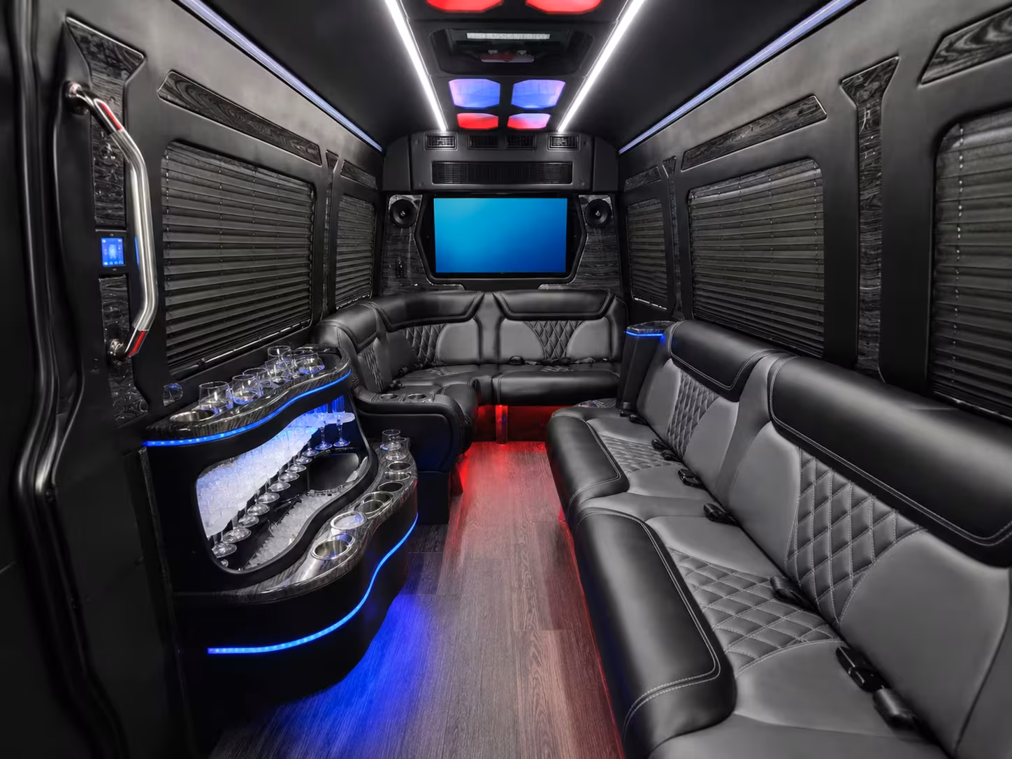 trenton shuttle buses for large groups and corporate concert nights